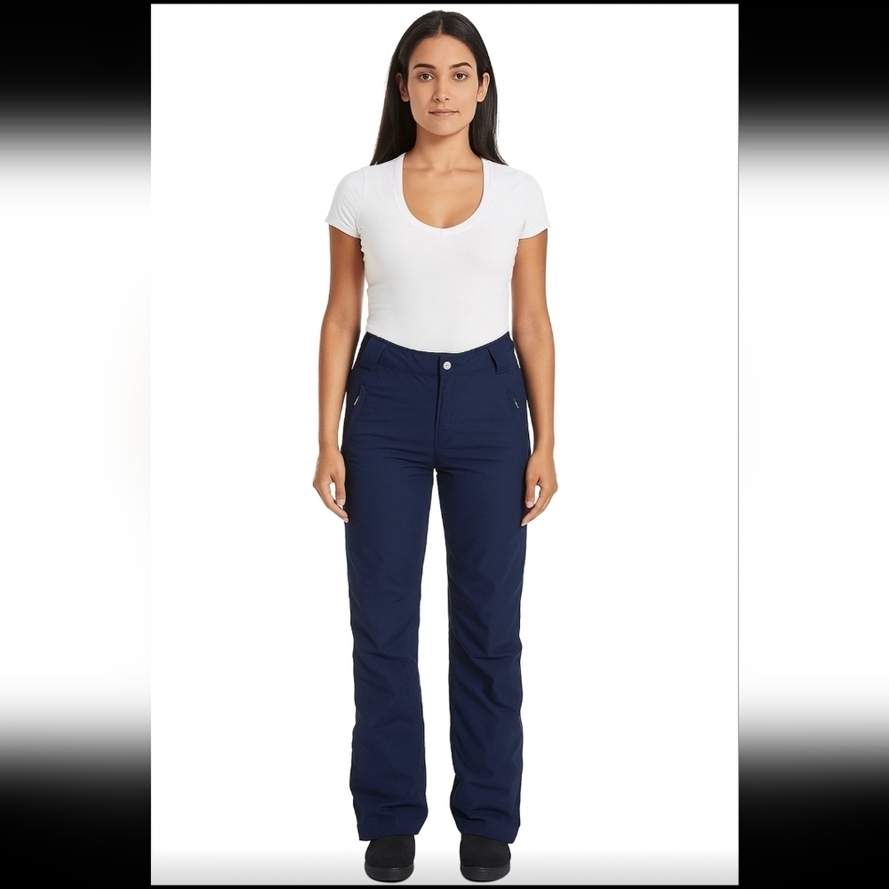 Bogner Womens Navy Blue Ski And Snow Luxury Designer Pants 6 Long